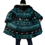 New Zealand Darts Christmas Cloak Merry Xmas Aotearoa Maori Paua Shell - Aussie Hoodie