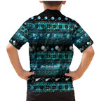 New Zealand Darts Christmas Family Matching Mermaid Dress and Hawaiian Shirt Merry Xmas Aotearoa Maori Paua Shell - Aussie Hoodie