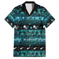 New Zealand Darts Christmas Family Matching Off The Shoulder Long Sleeve Dress and Hawaiian Shirt Merry Xmas Aotearoa Maori Paua Shell - Aussie Hoodie