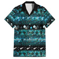 New Zealand Darts Christmas Family Matching Short Sleeve Bodycon Dress and Hawaiian Shirt Merry Xmas Aotearoa Maori Paua Shell - Aussie Hoodie