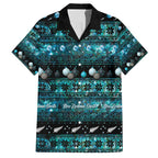 New Zealand Darts Christmas Hawaiian Shirt Merry Xmas Aotearoa Maori Paua Shell - Aussie Hoodie