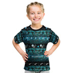 New Zealand Darts Christmas Kid T Shirt Merry Xmas Aotearoa Maori Paua Shell - Aussie Hoodie