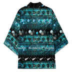 New Zealand Darts Christmas Kimono Merry Xmas Aotearoa Maori Paua Shell - Aussie Hoodie