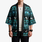 New Zealand Darts Christmas Kimono Merry Xmas Aotearoa Maori Paua Shell - Aussie Hoodie