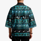 New Zealand Darts Christmas Kimono Merry Xmas Aotearoa Maori Paua Shell - Aussie Hoodie