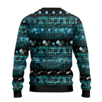 New Zealand Darts Christmas Ugly Christmas Sweater Merry Xmas Aotearoa Maori Paua Shell - Aussie Hoodie