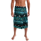 New Zealand Darts Christmas Lavalava Merry Xmas Aotearoa Maori Paua Shell - Aussie Hoodie