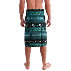New Zealand Darts Christmas Lavalava Merry Xmas Aotearoa Maori Paua Shell - Aussie Hoodie
