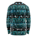 New Zealand Darts Christmas Long Sleeve Shirt Merry Xmas Aotearoa Maori Paua Shell - Aussie Hoodie