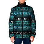 New Zealand Darts Christmas Padded Jacket Merry Xmas Aotearoa Maori Paua Shell - Aussie Hoodie