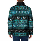 New Zealand Darts Christmas Padded Jacket Merry Xmas Aotearoa Maori Paua Shell - Aussie Hoodie
