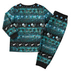 New Zealand Darts Christmas Pajama Set Merry Xmas Aotearoa Maori Paua Shell - Aussie Hoodie