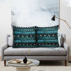 New Zealand Darts Christmas Pillow Cover Merry Xmas Aotearoa Maori Paua Shell - Aussie Hoodie