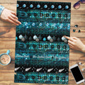 New Zealand Darts Christmas Puzzle Merry Xmas Aotearoa Maori Paua Shell - Aussie Hoodie