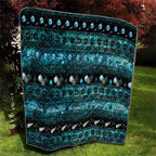 New Zealand Darts Christmas Quilt Merry Xmas Aotearoa Maori Paua Shell - Aussie Hoodie