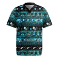 New Zealand Darts Christmas Rugby Jersey Merry Xmas Aotearoa Maori Paua Shell - Aussie Hoodie