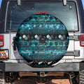 New Zealand Darts Christmas Spare Tire Cover Merry Xmas Aotearoa Maori Paua Shell - Aussie Hoodie