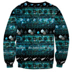 New Zealand Darts Christmas Sweatshirt Merry Xmas Aotearoa Maori Paua Shell - Aussie Hoodie