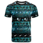 New Zealand Darts Christmas T Shirt Merry Xmas Aotearoa Maori Paua Shell - Aussie Hoodie