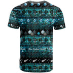 New Zealand Darts Christmas T Shirt Merry Xmas Aotearoa Maori Paua Shell - Aussie Hoodie