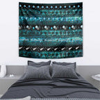 New Zealand Darts Christmas Tapestry Merry Xmas Aotearoa Maori Paua Shell - Aussie Hoodie