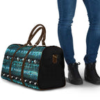 New Zealand Darts Christmas Travel Bag Merry Xmas Aotearoa Maori Paua Shell - Aussie Hoodie