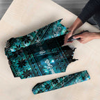 New Zealand Darts Christmas Umbrella Merry Xmas Aotearoa Maori Paua Shell - Aussie Hoodie
