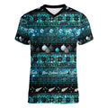 New Zealand Darts Christmas Women V-Neck T-Shirt Merry Xmas Aotearoa Maori Paua Shell - Aussie Hoodie