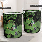 Kawakawa Rongoa Maori Kereru New Zealand Laundry Basket