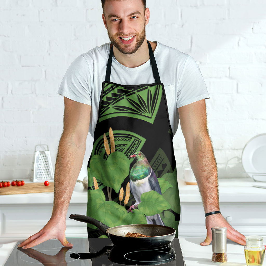 Kawakawa Rongoa Maori Kereru New Zealand Apron