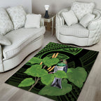 Kawakawa Rongoa Maori Kereru New Zealand Area Rug