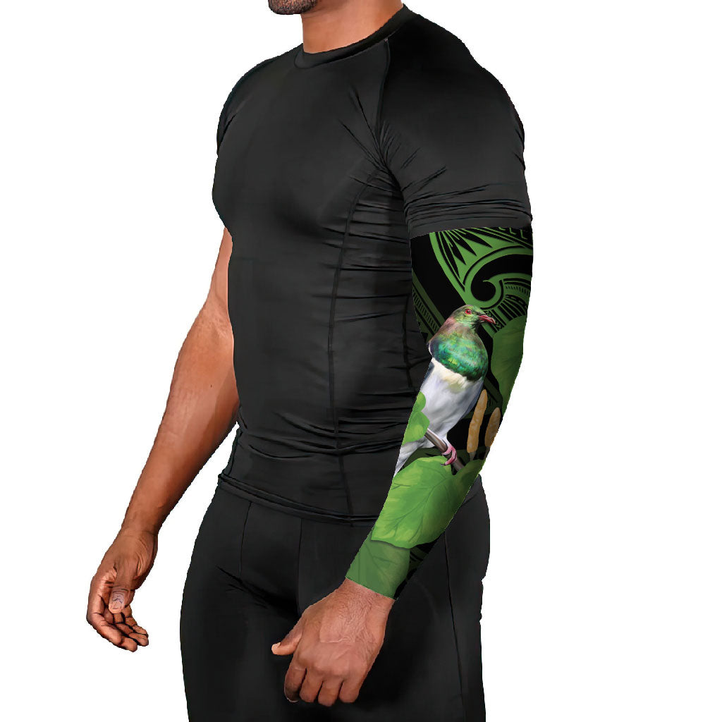Kawakawa Rongoa Maori Kereru New Zealand Arm Sleeves