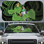 Kawakawa Rongoa Maori Kereru New Zealand Auto Sun Shade