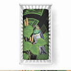 Kawakawa Rongoa Maori Kereru New Zealand Baby Bed Cover