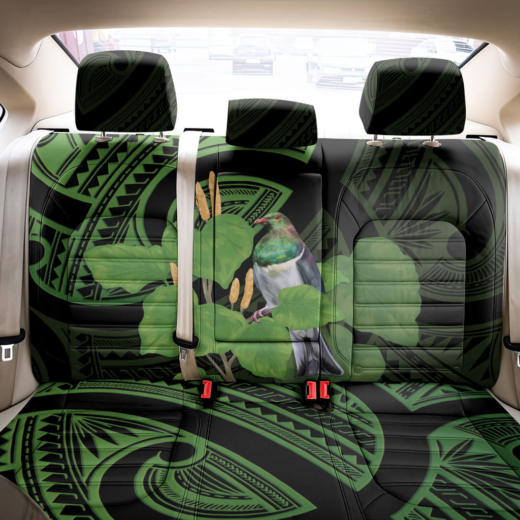 Kawakawa Rongoa Maori Kereru New Zealand Back Car Seat Cover