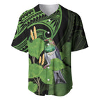 Kawakawa Rongoa Maori Kereru New Zealand Baseball Jersey