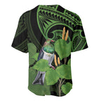Kawakawa Rongoa Maori Kereru New Zealand Baseball Jersey