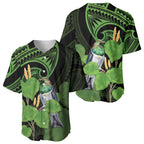 Kawakawa Rongoa Maori Kereru New Zealand Baseball Jersey
