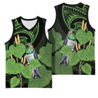 Kawakawa Rongoa Maori Kereru New Zealand Basketball Jersey