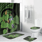 Kawakawa Rongoa Maori Kereru New Zealand Bathroom Set