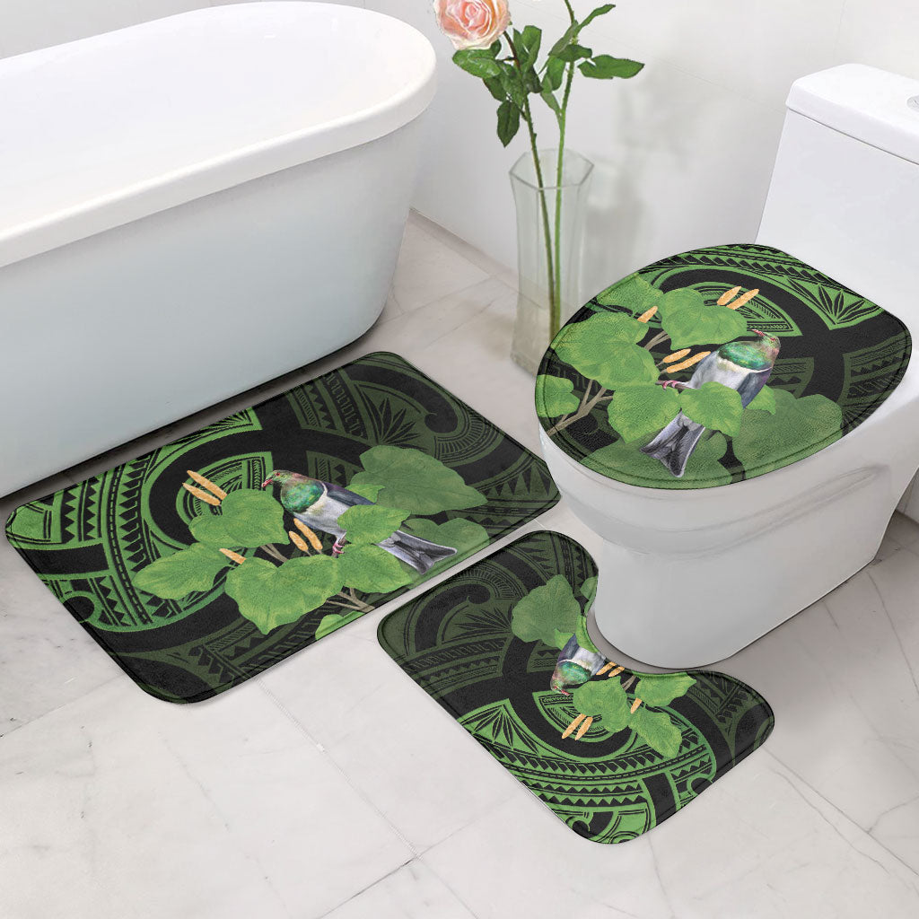 Kawakawa Rongoa Maori Kereru New Zealand Bathroom Set
