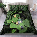 Kawakawa Rongoa Maori Kereru New Zealand Bedding Set