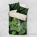 Kawakawa Rongoa Maori Kereru New Zealand Bedding Set