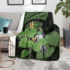 Kawakawa Rongoa Maori Kereru New Zealand Blanket