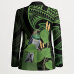 Kawakawa Rongoa Maori Kereru New Zealand Blazer