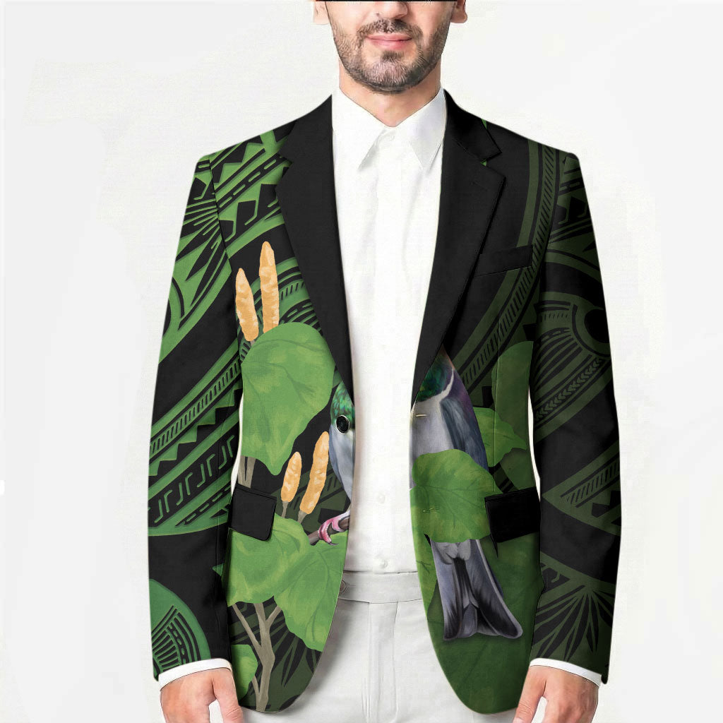 Kawakawa Rongoa Maori Kereru New Zealand Blazer
