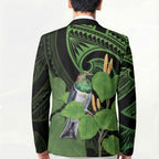 Kawakawa Rongoa Maori Kereru New Zealand Blazer