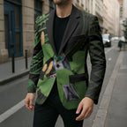 Kawakawa Rongoa Maori Kereru New Zealand Blazer
