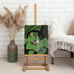 Kawakawa Rongoa Maori Kereru New Zealand Canvas Wall Art