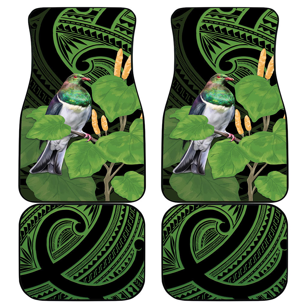 Kawakawa Rongoa Maori Kereru New Zealand Car Mats